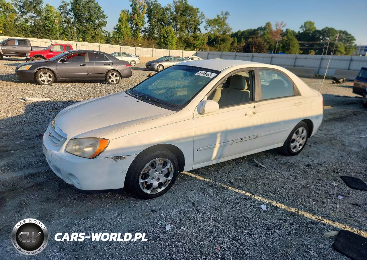 2006 Kia Spectra Ex VIN:KNAFE121565302142 - 1