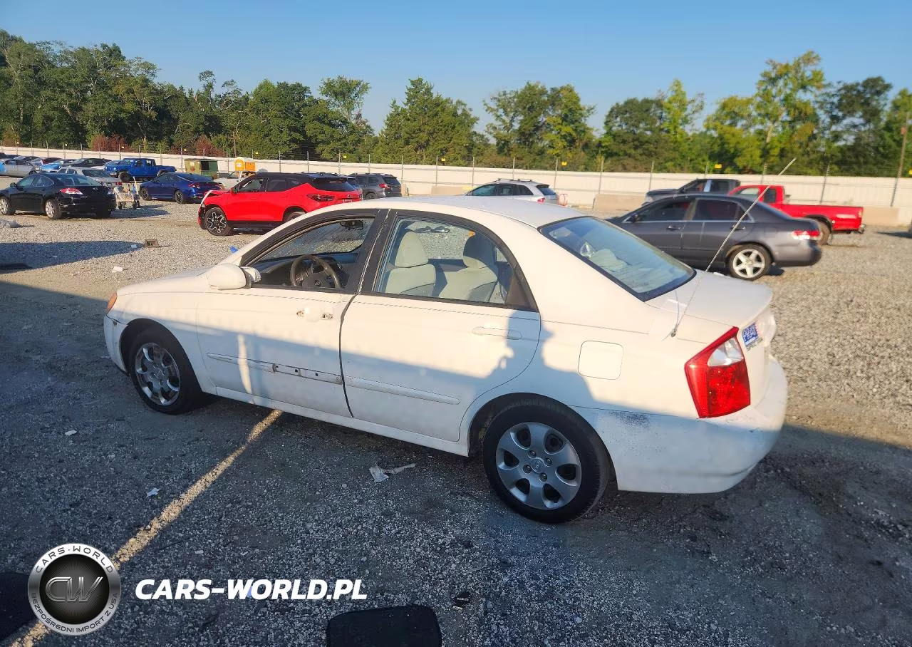 2006 Kia Spectra Ex VIN:KNAFE121565302142 - 2