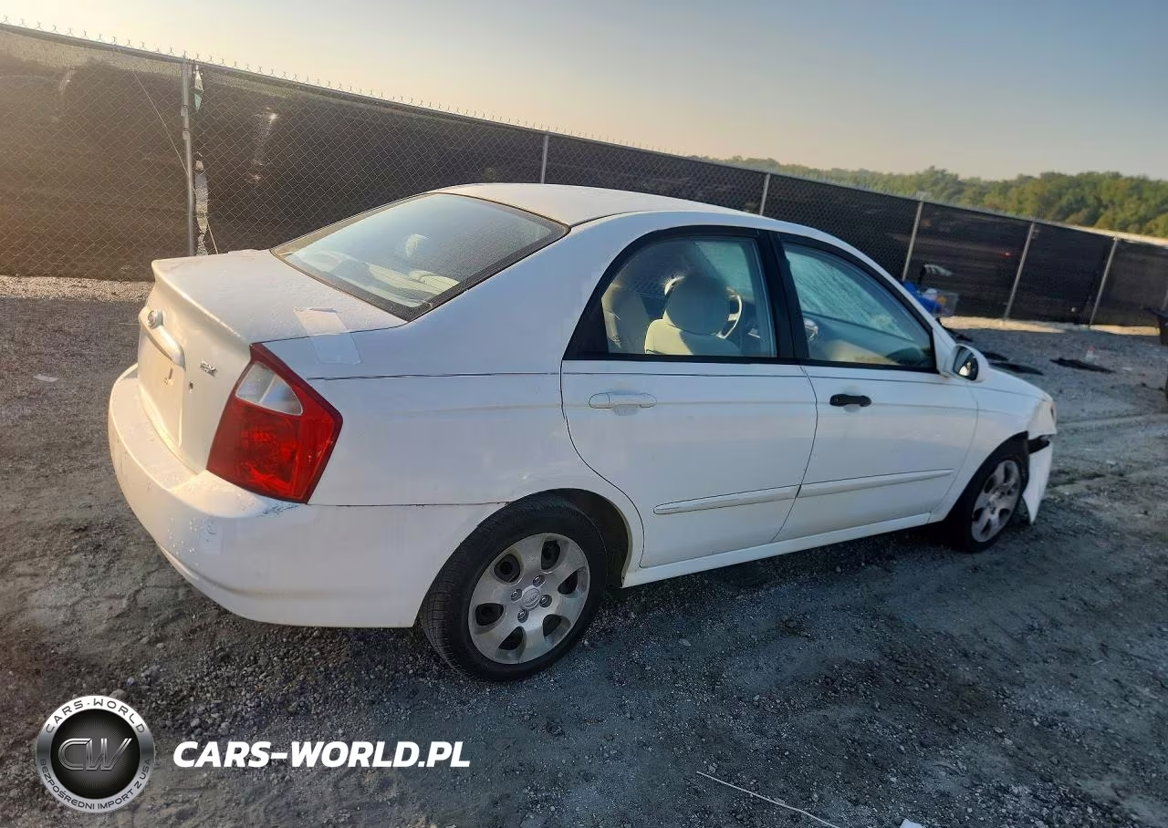 2006 Kia Spectra Ex VIN:KNAFE121565302142 - 3