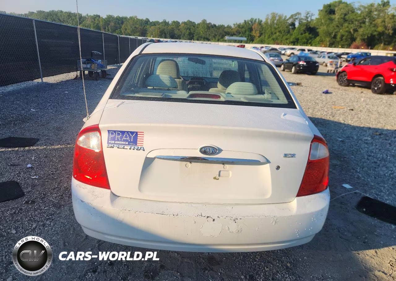 2006 Kia Spectra Ex VIN:KNAFE121565302142 - 6