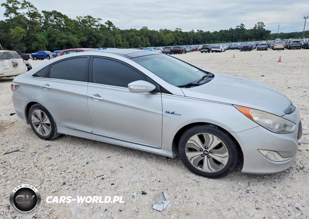 2015 Hyundai Sonata Hybrid Limited VIN:KMHEC4A45FA121885 - 4