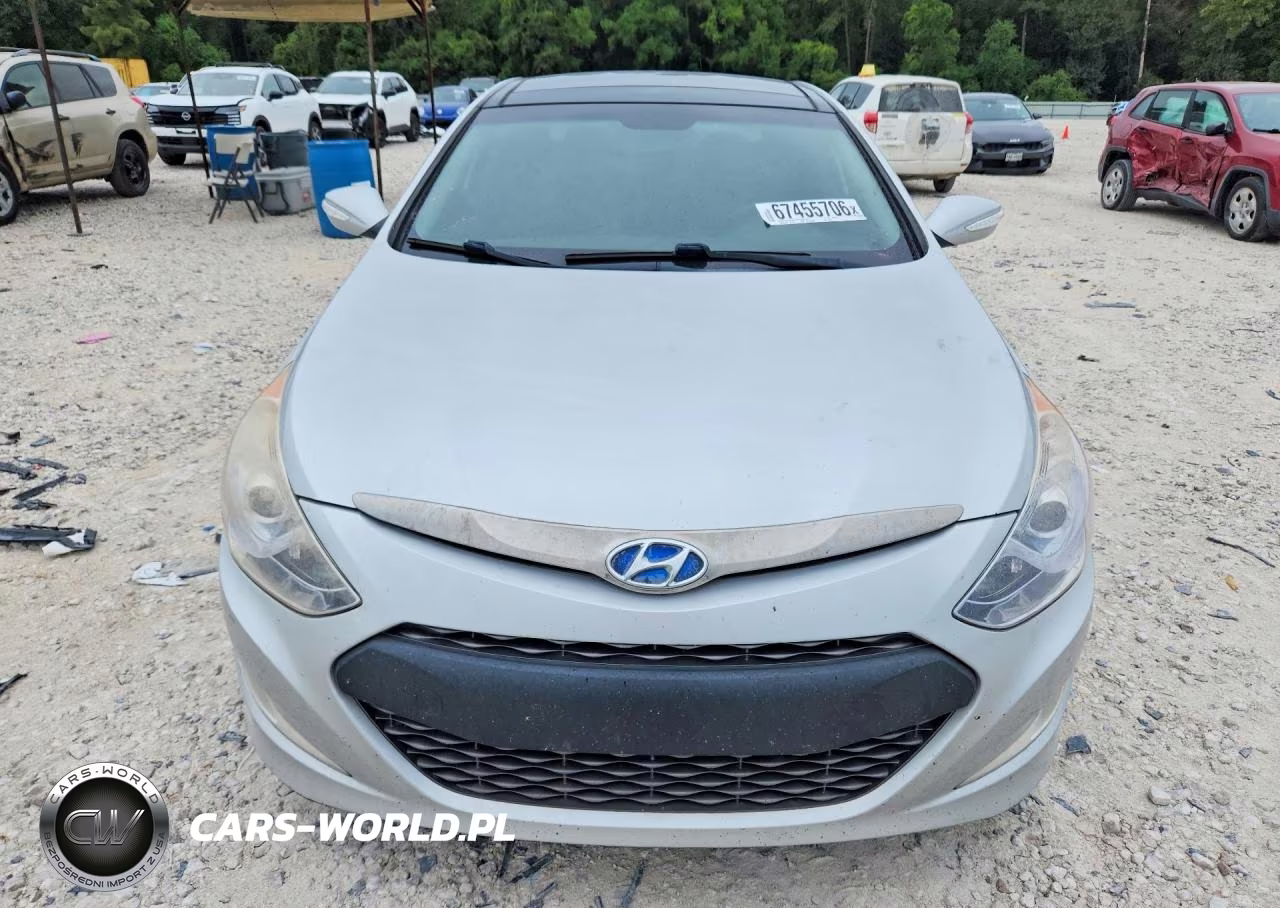 2015 Hyundai Sonata Hybrid Limited VIN:KMHEC4A45FA121885 - 5