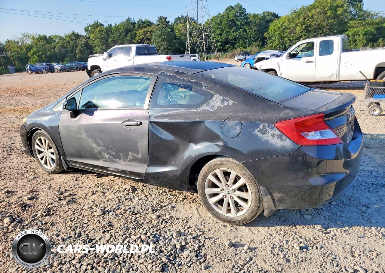 2012 Honda Civic Ex VIN:2HGFG3B89CH531533 - 2