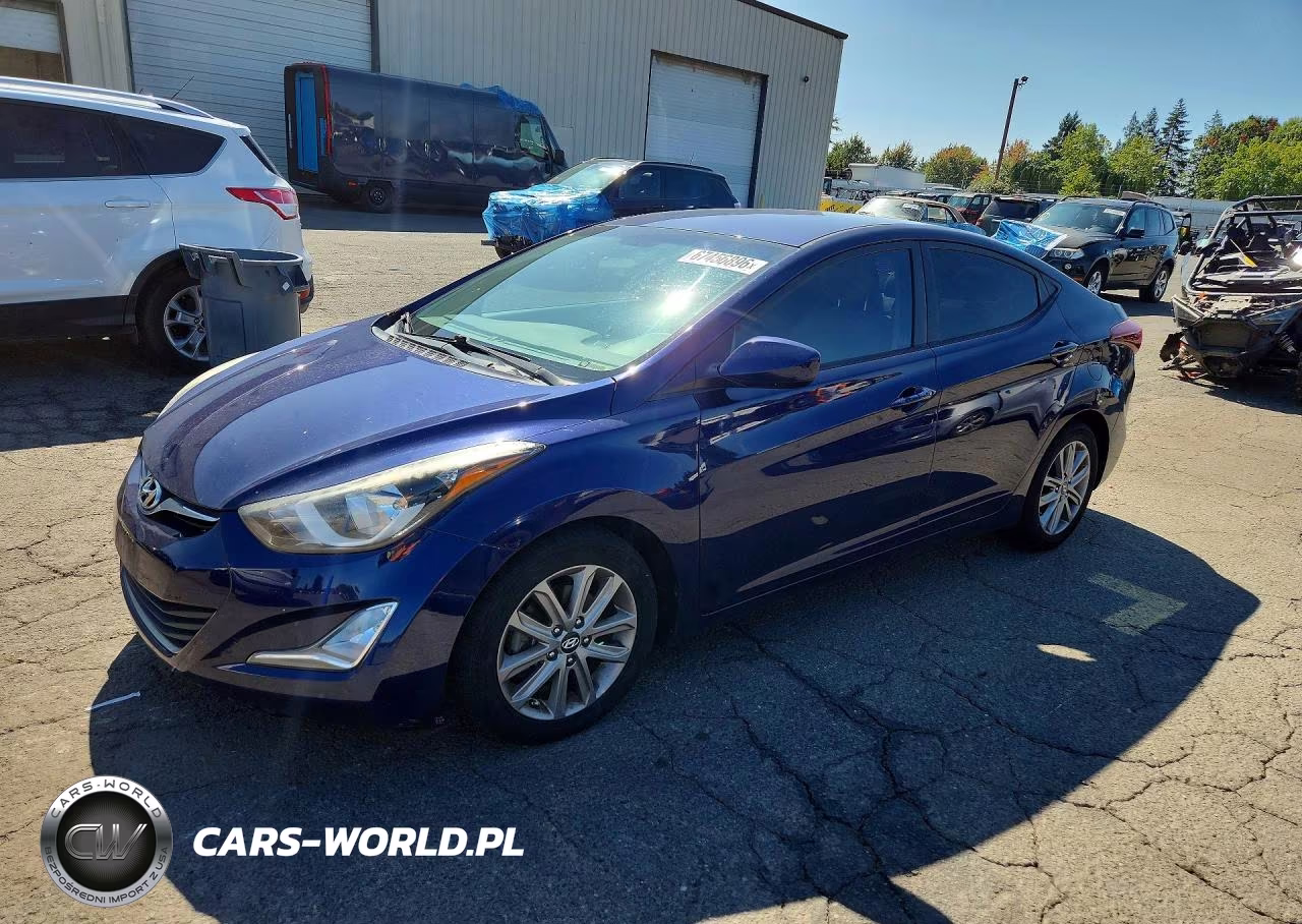 2014 Hyundai Elantra Se – zdjęcie 1 z 12