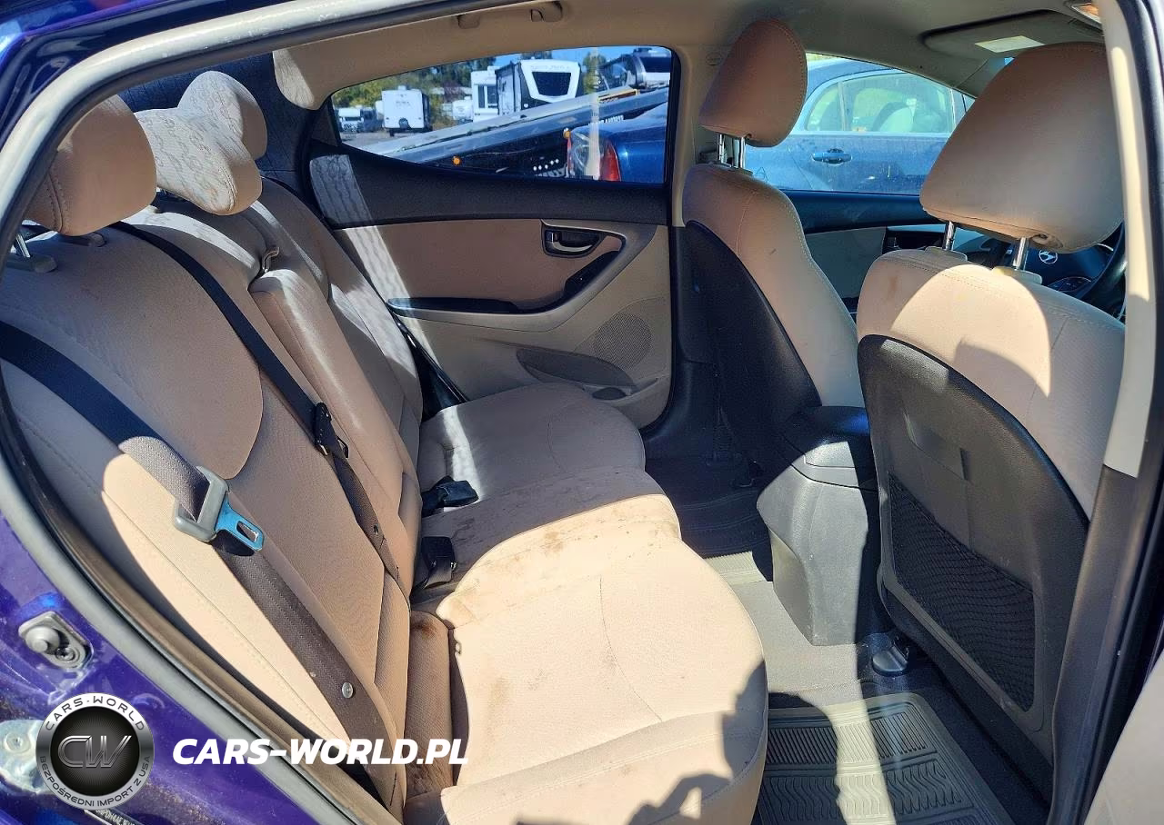 2014 Hyundai Elantra Se VIN:5NPDH4AE3EH526483 - 10