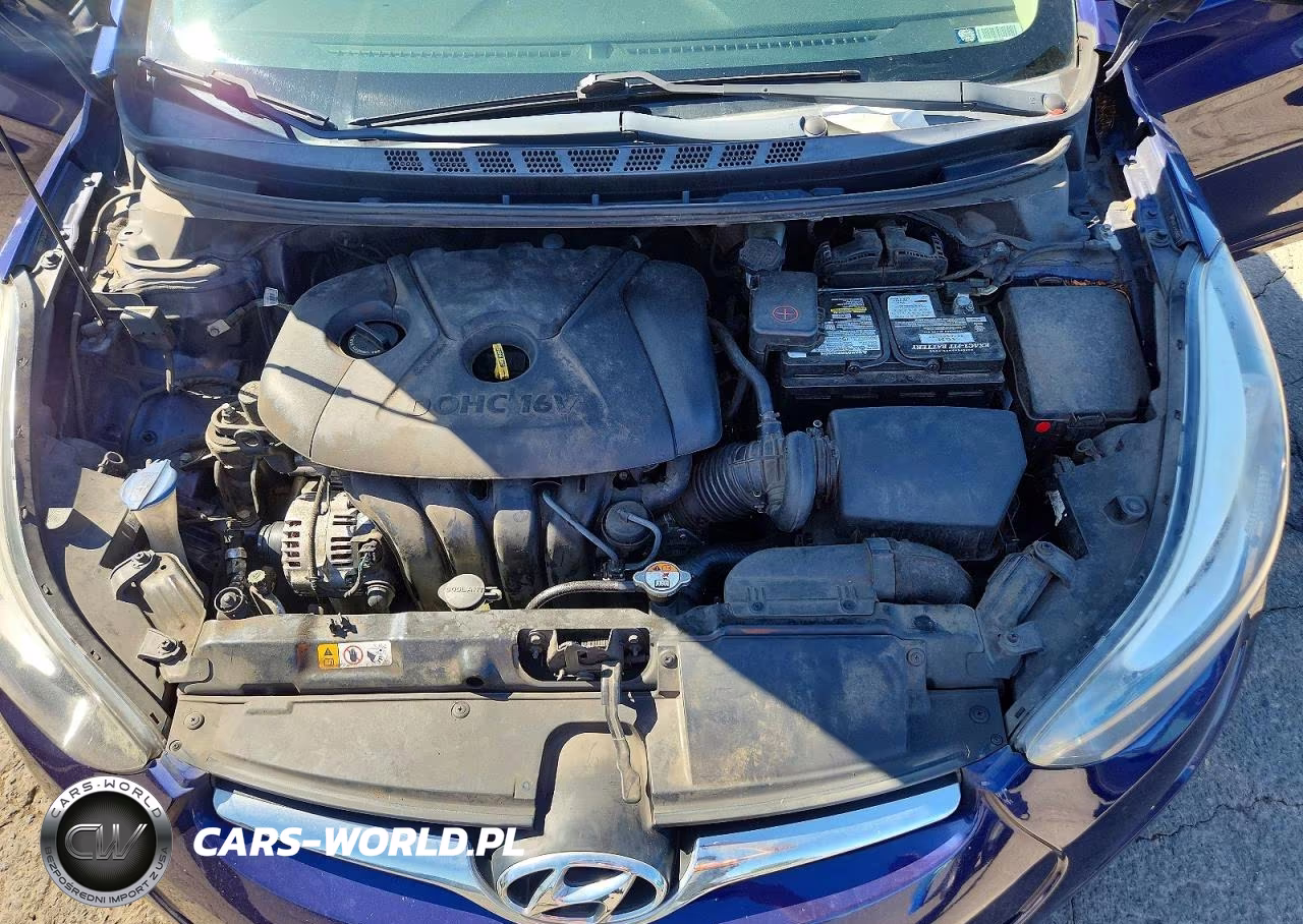 2014 Hyundai Elantra Se VIN:5NPDH4AE3EH526483 - 11