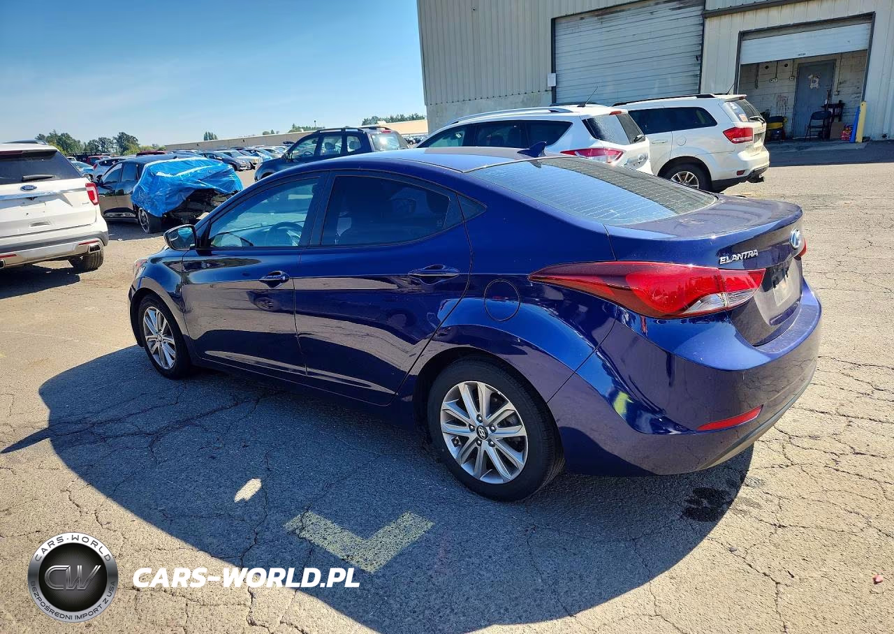 2014 Hyundai Elantra Se VIN:5NPDH4AE3EH526483 - 2
