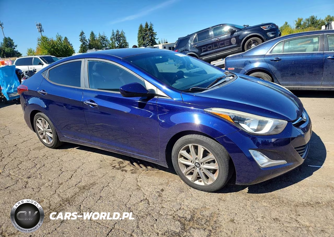 2014 Hyundai Elantra Se VIN:5NPDH4AE3EH526483 - 4