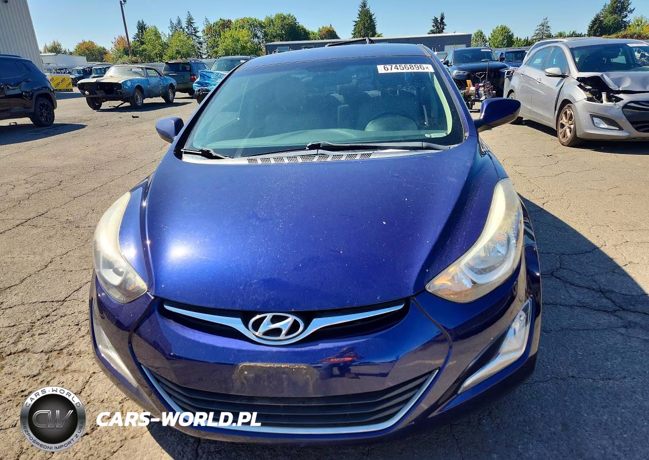 2014 Hyundai Elantra Se VIN:5NPDH4AE3EH526483 - 5