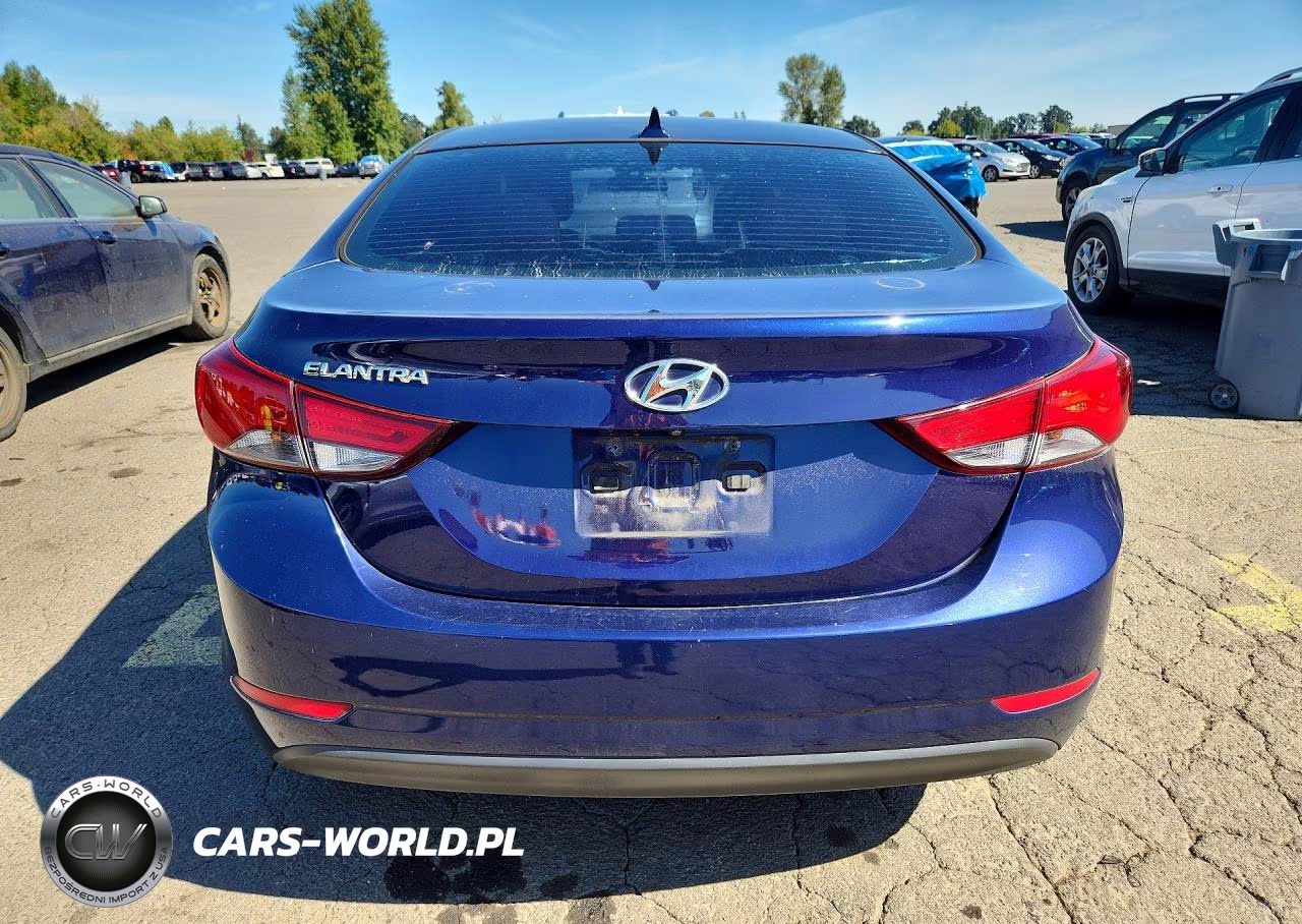 2014 Hyundai Elantra Se VIN:5NPDH4AE3EH526483 - 6