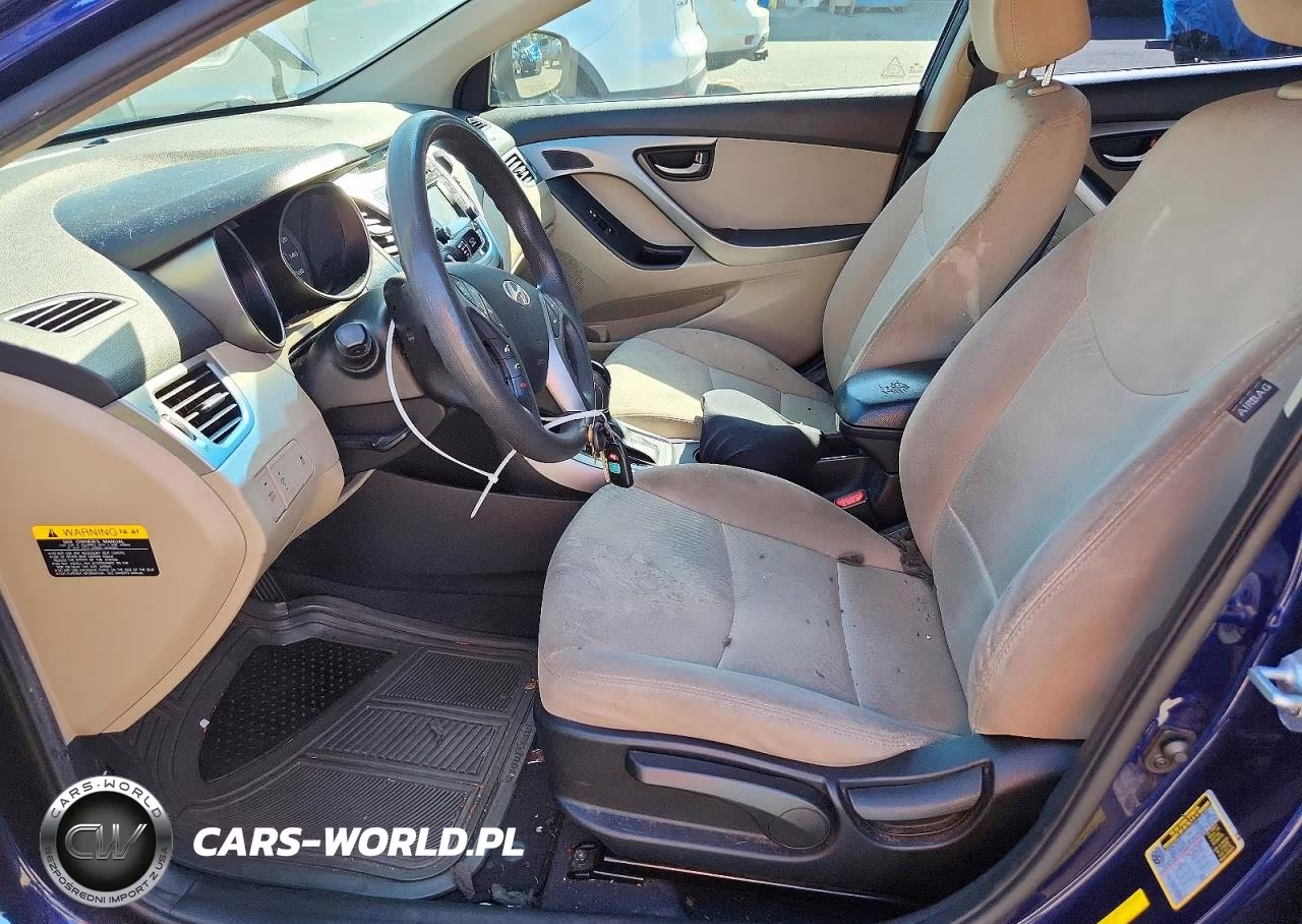 2014 Hyundai Elantra Se VIN:5NPDH4AE3EH526483 - 7