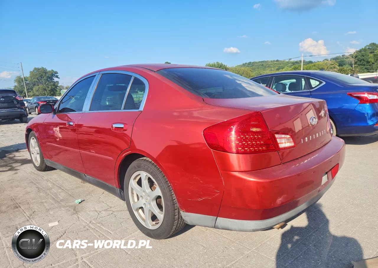 2003 Infiniti G35 Base VIN:JNKCV51E23M305145 - 2