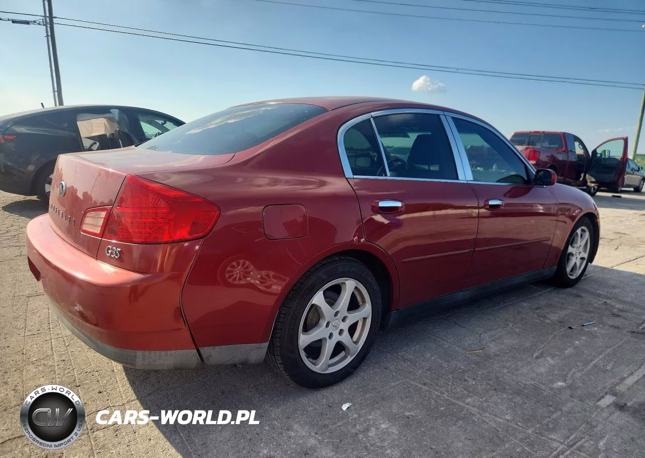 2003 Infiniti G35 Base VIN:JNKCV51E23M305145 - 3