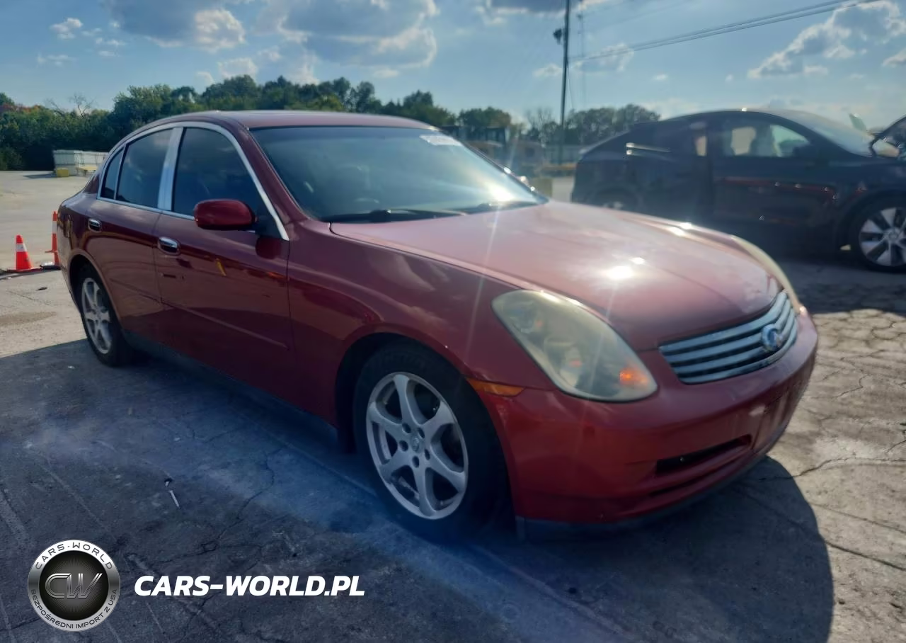 2003 Infiniti G35 Base VIN:JNKCV51E23M305145 - 4