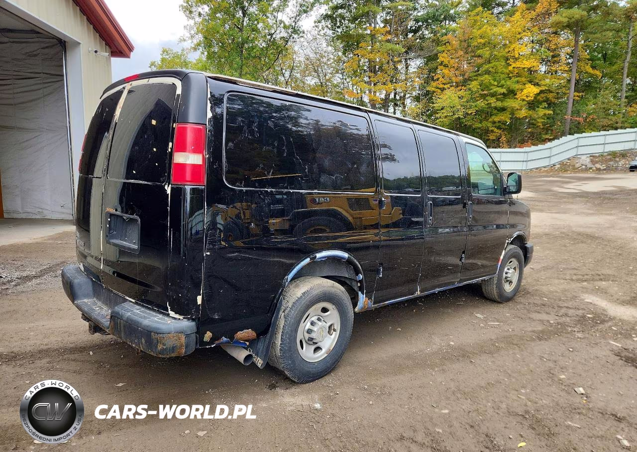 2014 Chevrolet Express 3500 Cargo Delivery Van VIN:1GCZGTCA4E1139753 - 3