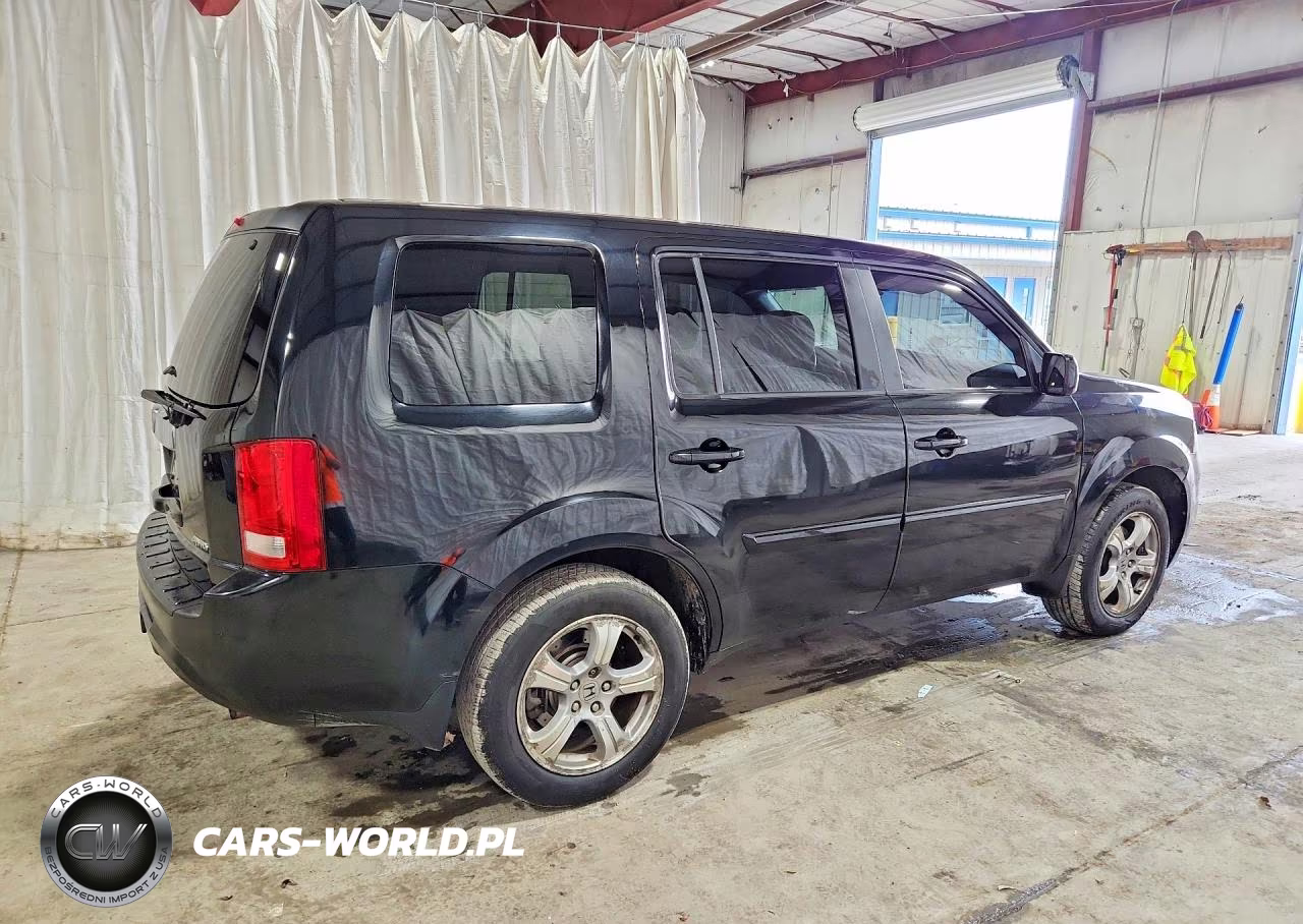 2013 Honda Pilot Ex VIN:5FNYF4H42DB031984 - 3