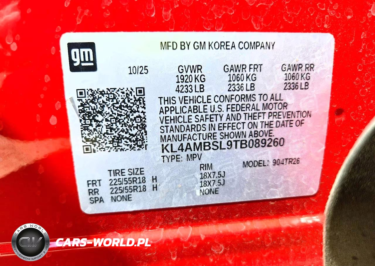 2026 Buick Encore Gx Preferred VIN:KL4AMBSL9TB089260 - 13