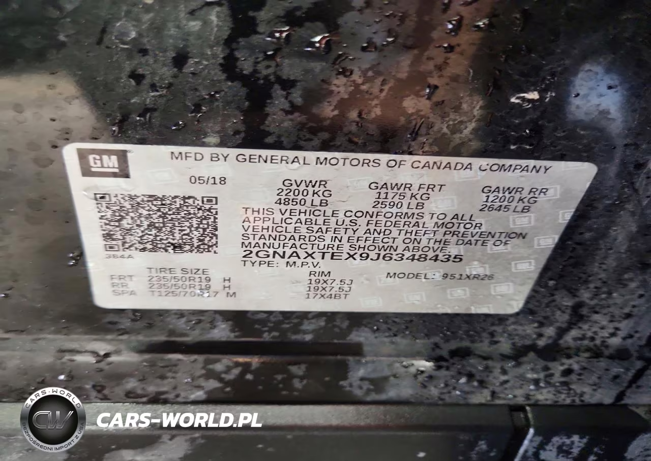 2018 Chevrolet Equinox Lt VIN:2GNAXTEX9J6348435 - 14