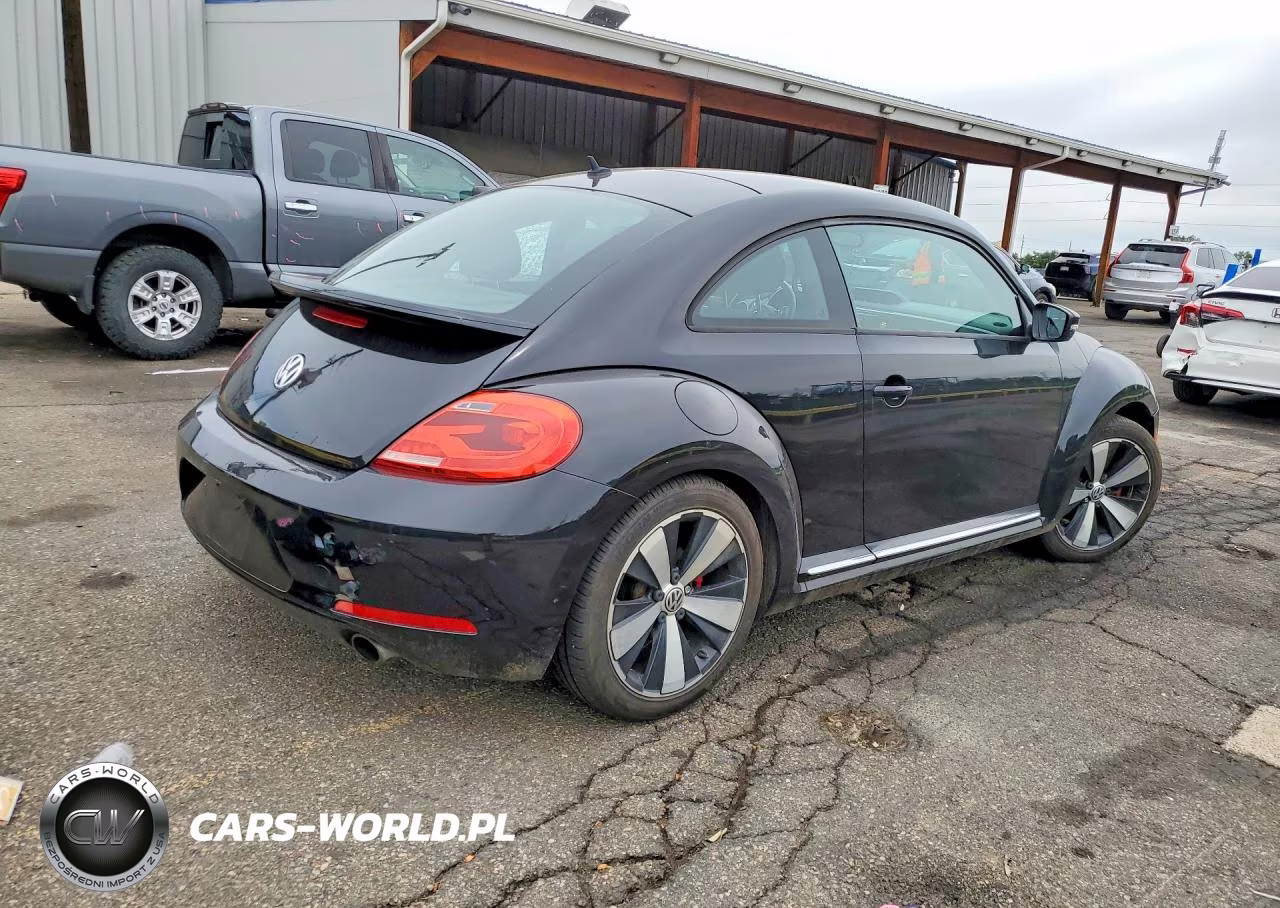2012 Volkswagen Beetle Turbo VIN:3VW4A7AT3CM632912 - 3