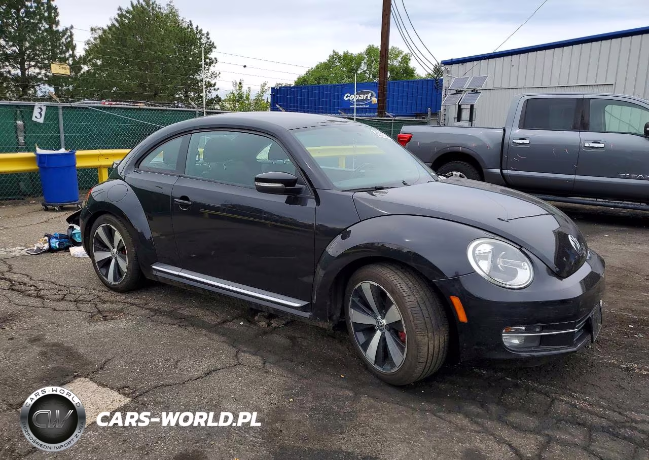2012 Volkswagen Beetle Turbo VIN:3VW4A7AT3CM632912 - 4