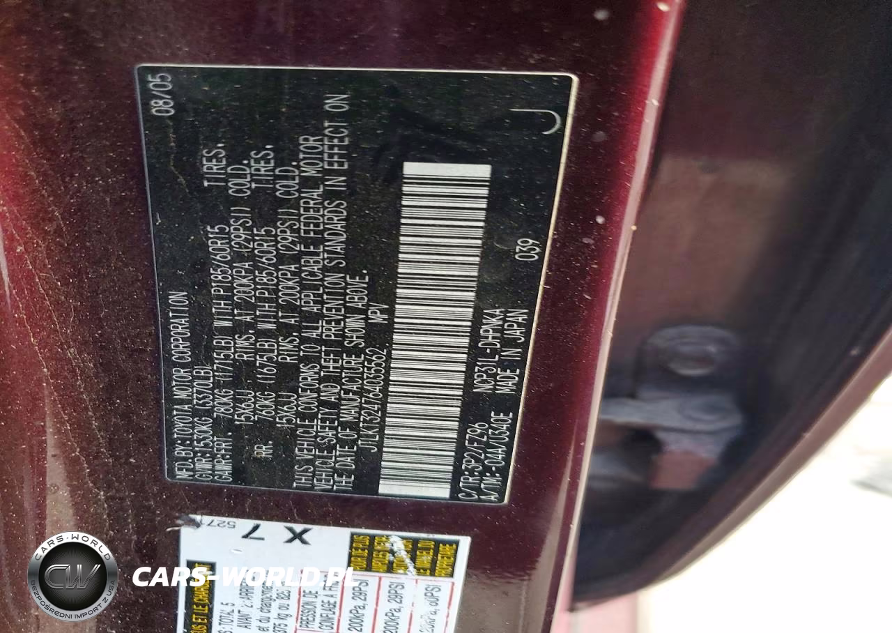 2006 Scion Xb Base VIN:JTLKT324764035562 - 14
