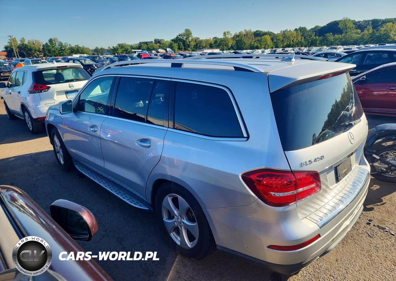 2017 Mercedes-Benz Gls 450 4Matic VIN:4JGDF6EE6HA786430 - 2