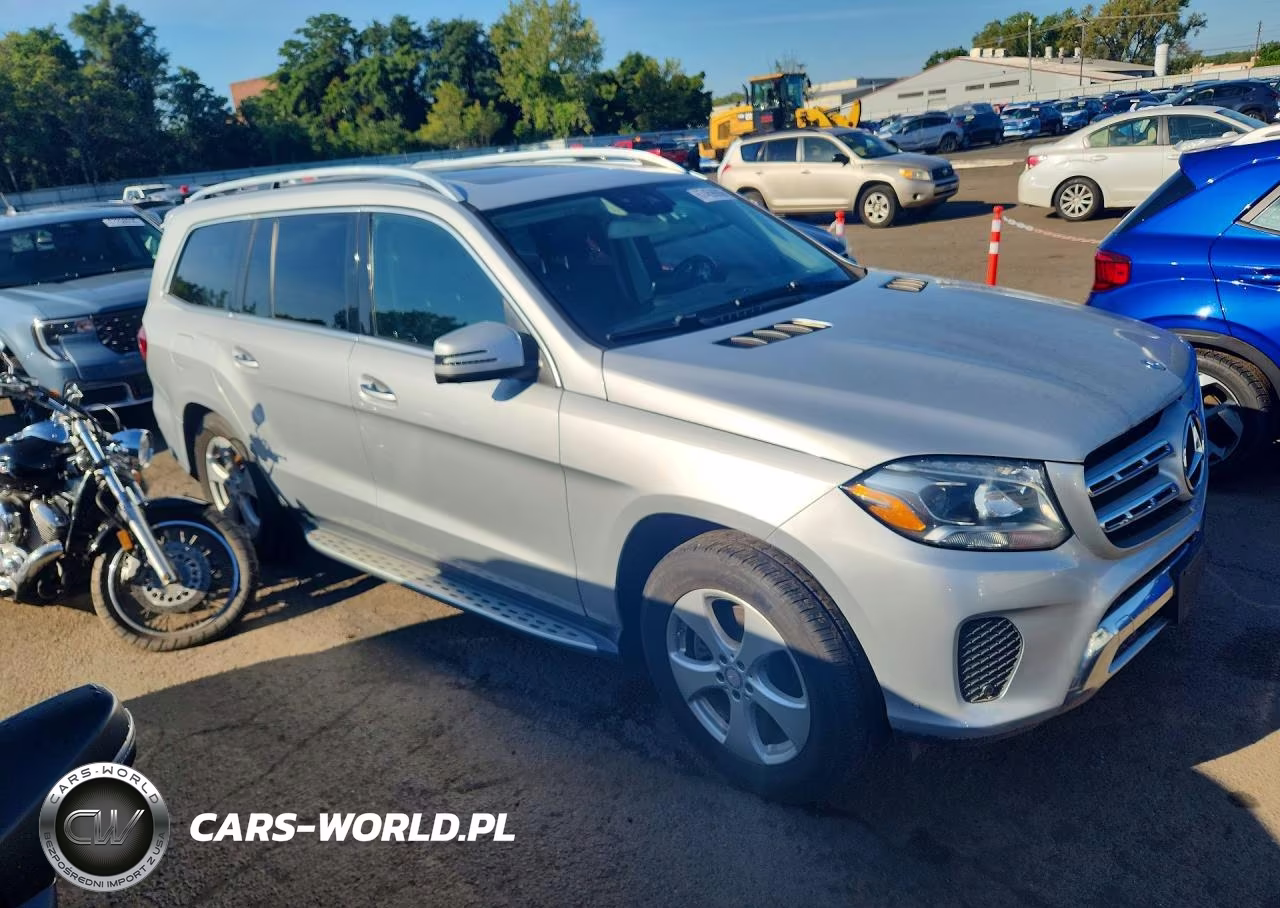 2017 Mercedes-Benz Gls 450 4Matic VIN:4JGDF6EE6HA786430 - 4