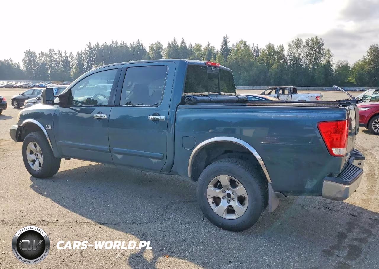 2004 Nissan Titan Xe VIN:1N6AA07B34N545947 - 2