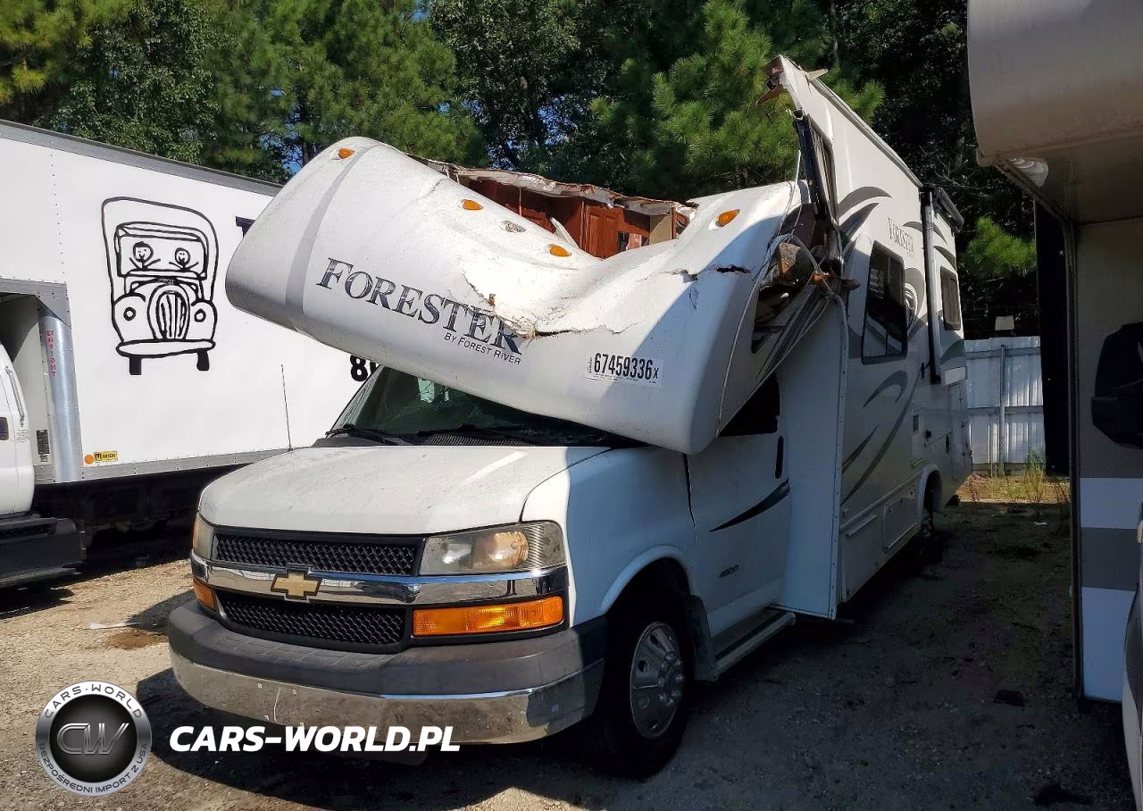 2014 Forest River Forester Rv VIN:1GB6G5CG2E1195682 - 2