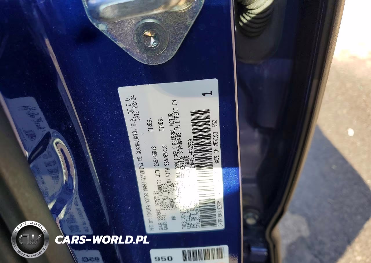 2024 Toyota Tacoma Limited VIN:3TYLB5JN6RT007886 - 12
