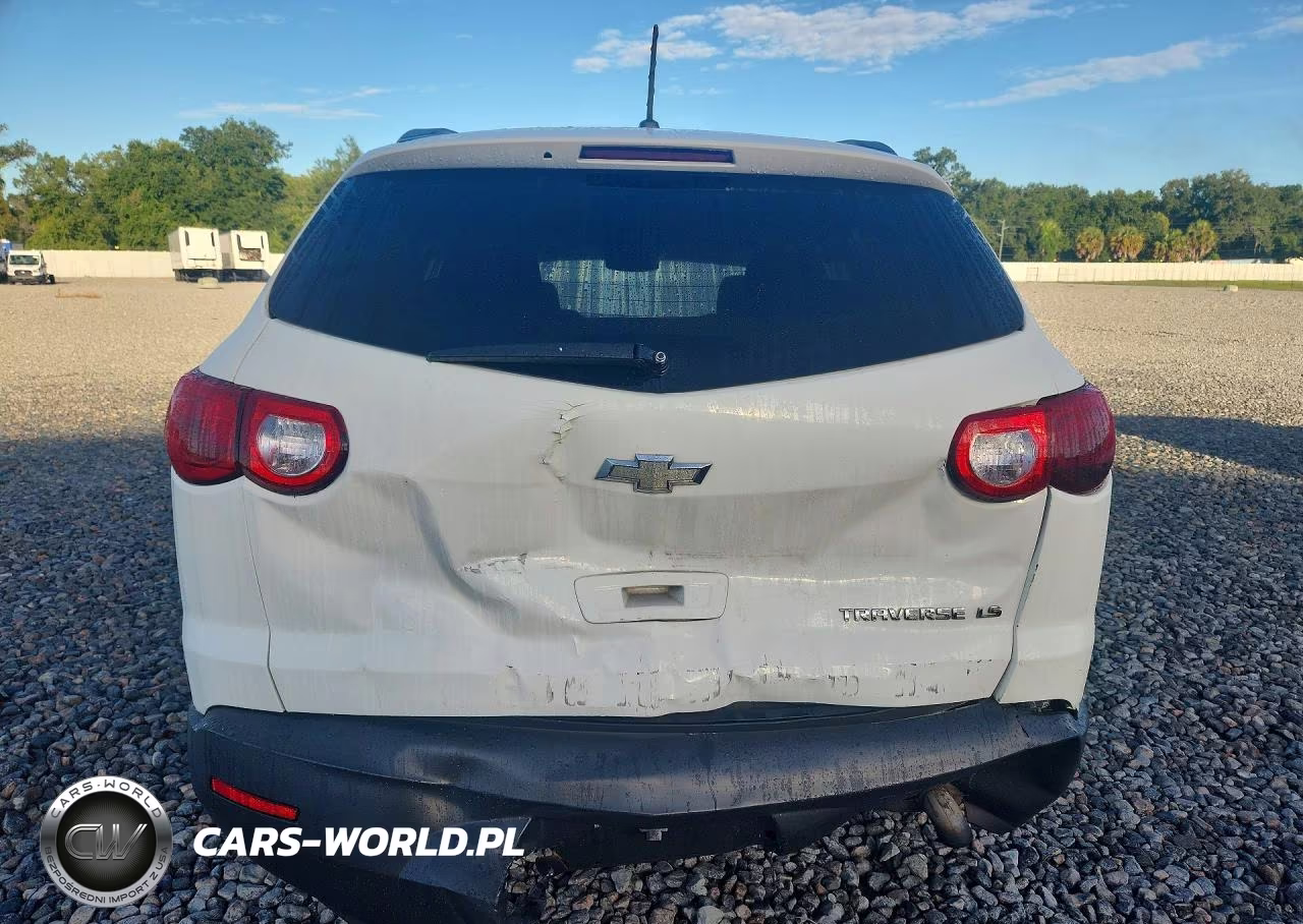 2012 Chevrolet Traverse Ls VIN:1GNKREED0CJ176088 - 6