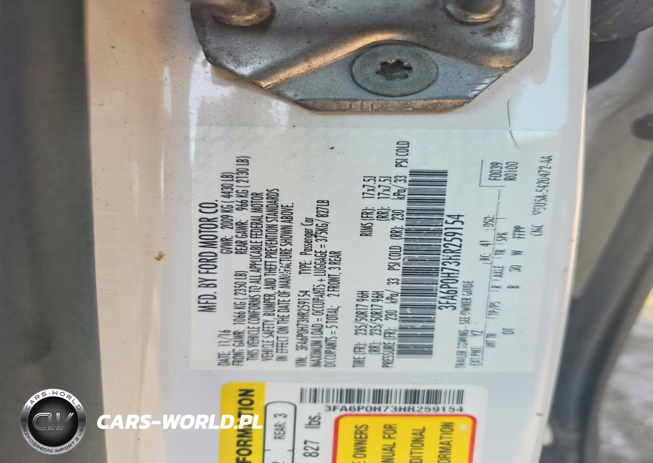2017 Ford Fusion Se VIN:3FA6P0H73HR259154 - 12
