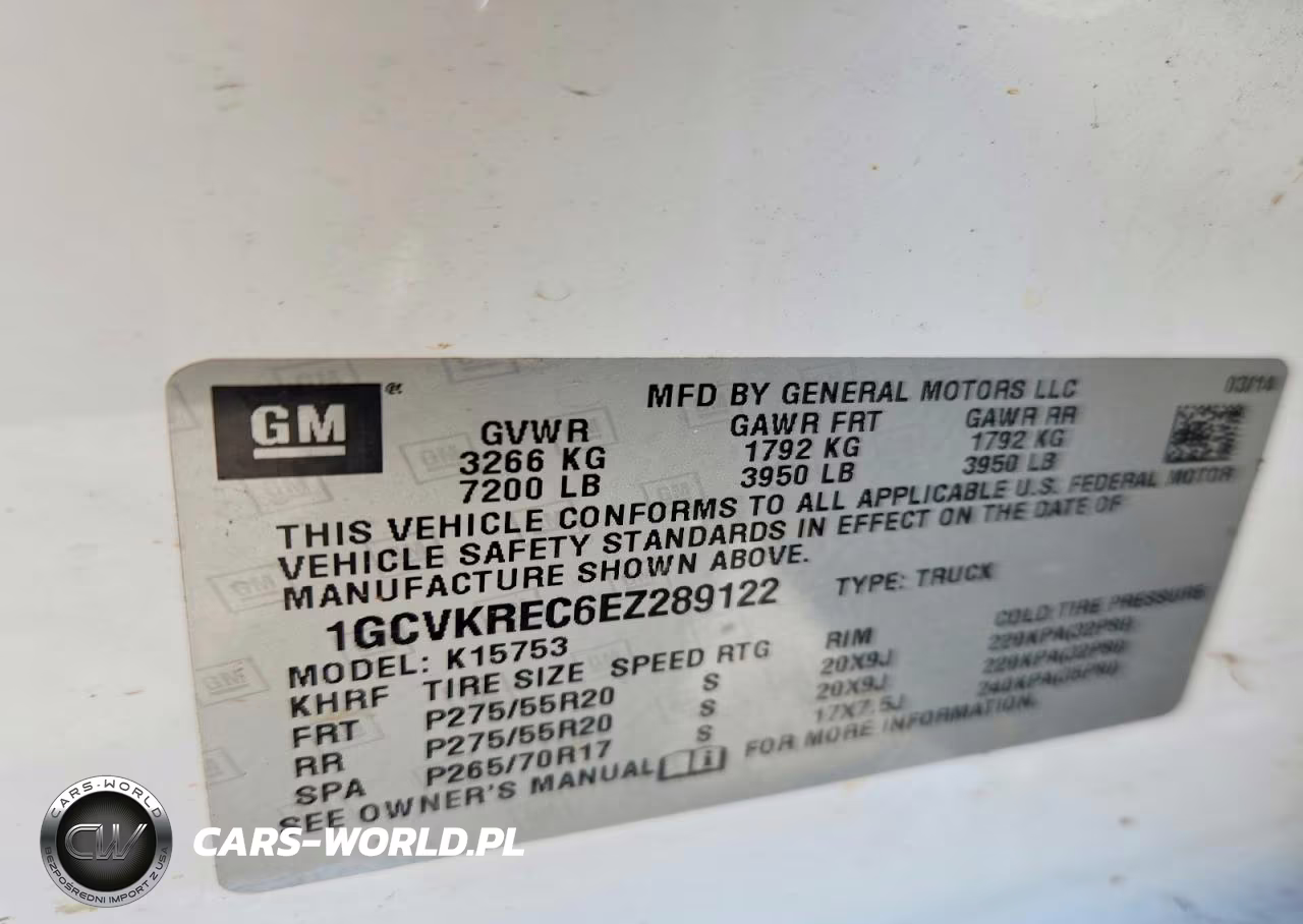 2014 Chevrolet Silverado K1500 Lt VIN:1GCVKREC6EZ289122 - 12