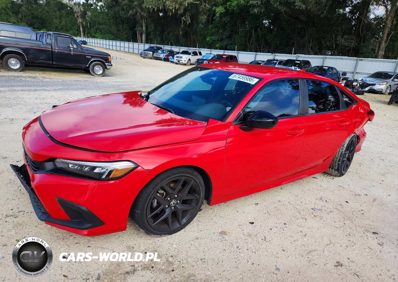 2022 Honda Civic Sport VIN:2HGFE2F50NH585998 - 1