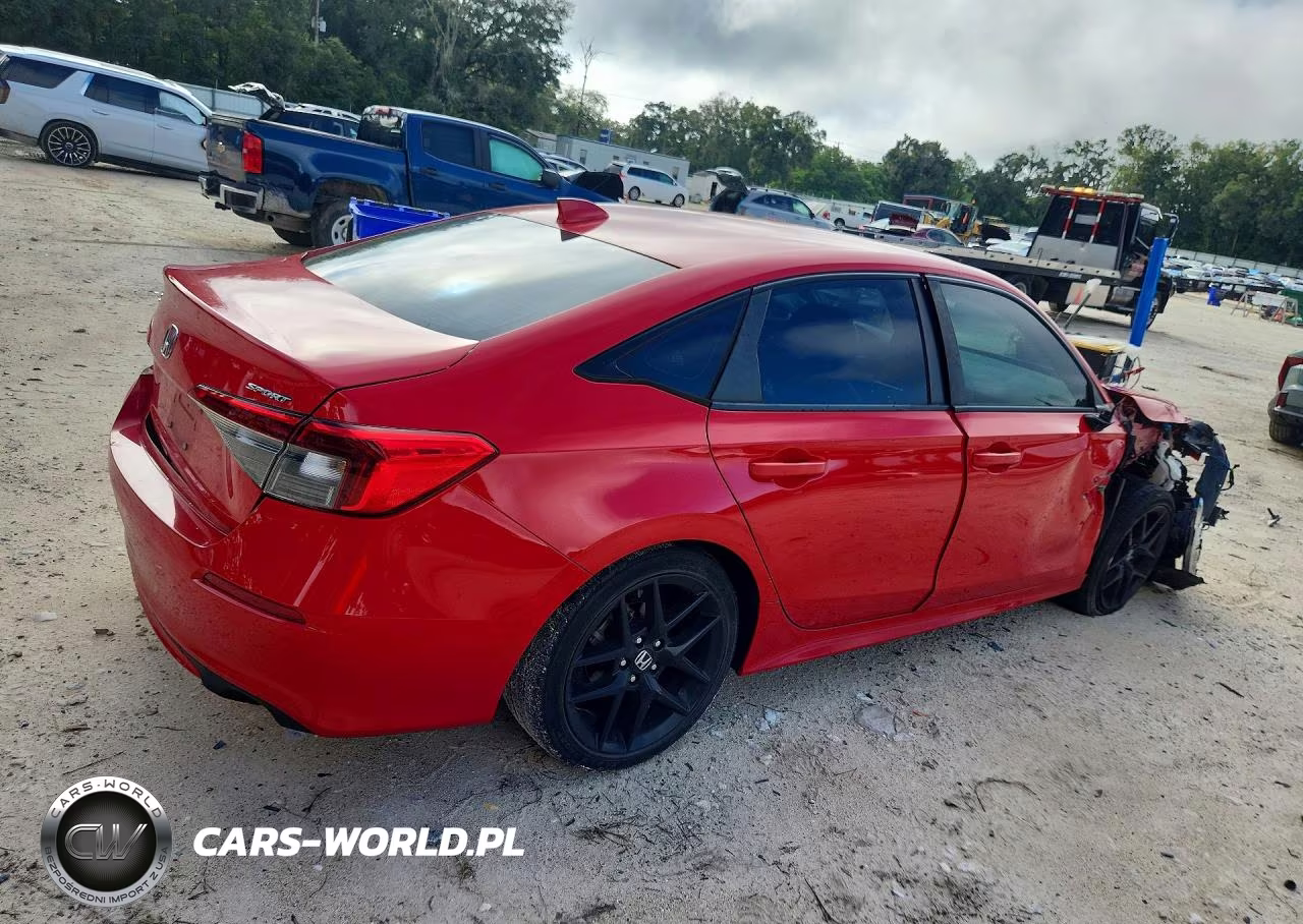 2022 Honda Civic Sport VIN:2HGFE2F50NH585998 - 3