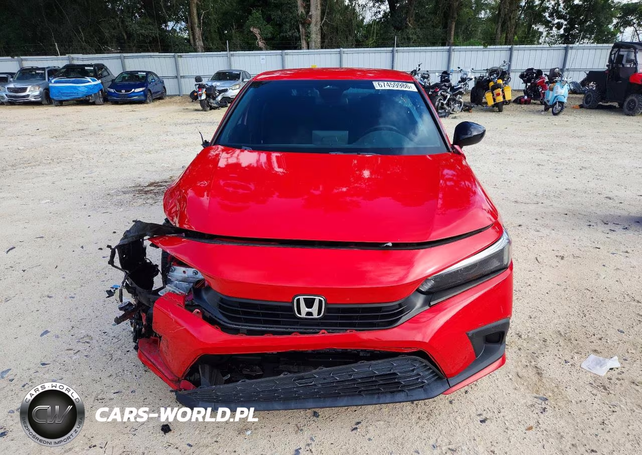 2022 Honda Civic Sport VIN:2HGFE2F50NH585998 - 5