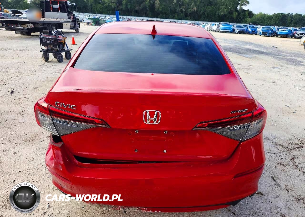 2022 Honda Civic Sport VIN:2HGFE2F50NH585998 - 6