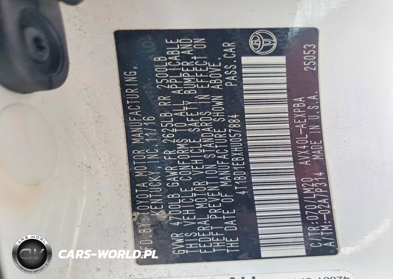 2017 Toyota Avalon Hybrid Limited VIN:4T1BD1EBXHU057884 - 12