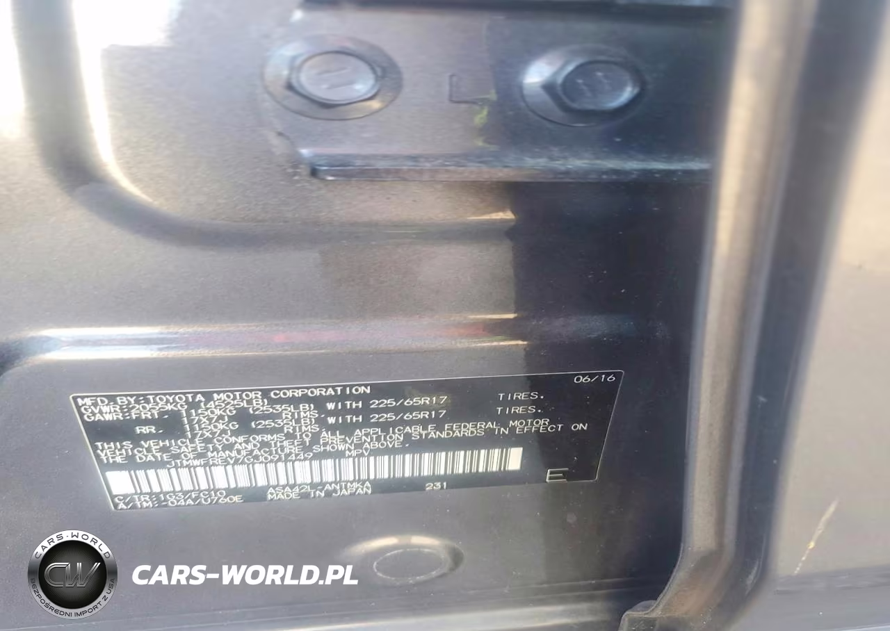 2016 Toyota Rav4 Xle VIN:JTMWFREV7GJ091449 - 13