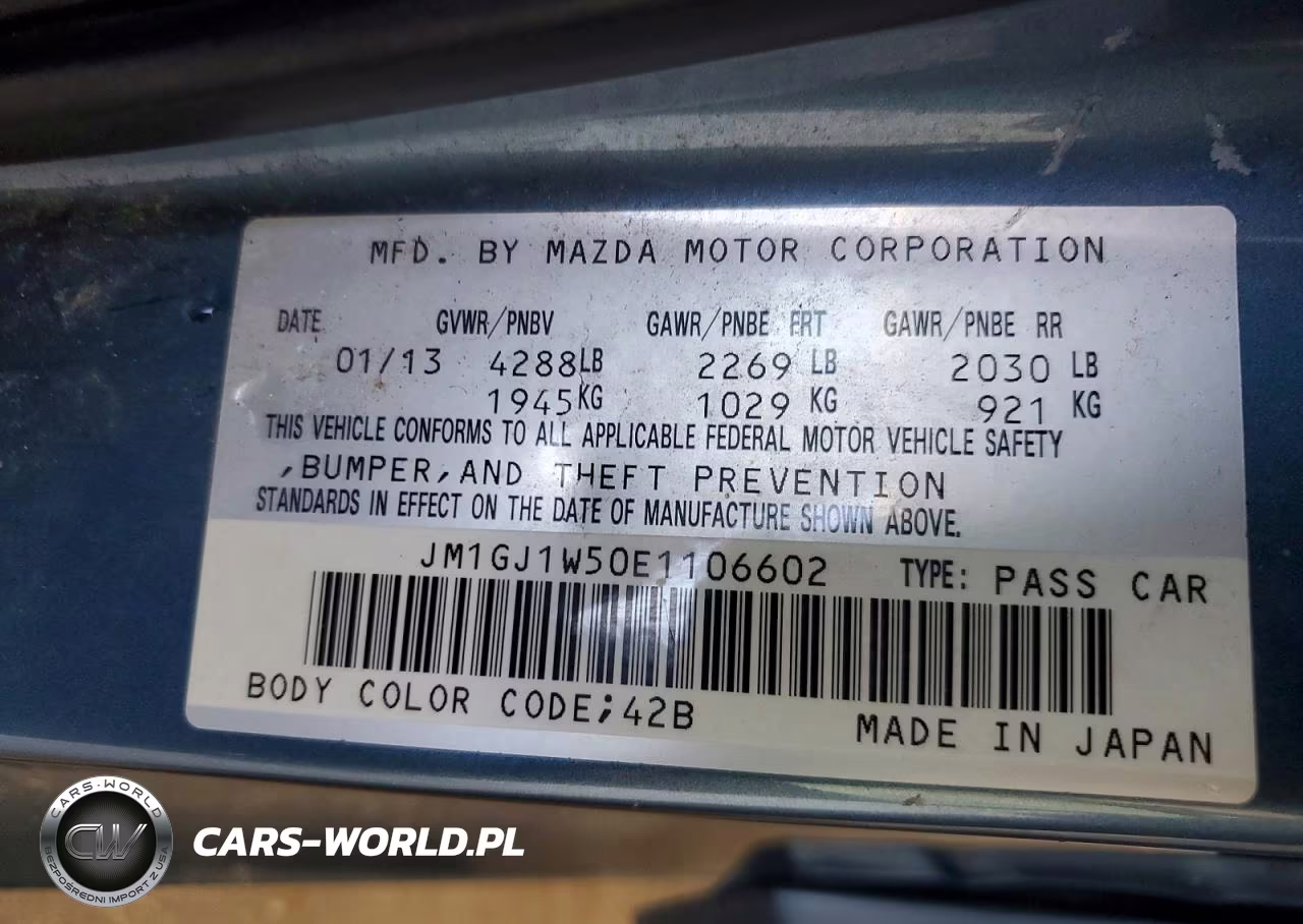2014 Mazda 6 Grand Touring VIN:JM1GJ1W50E1106602 - 12