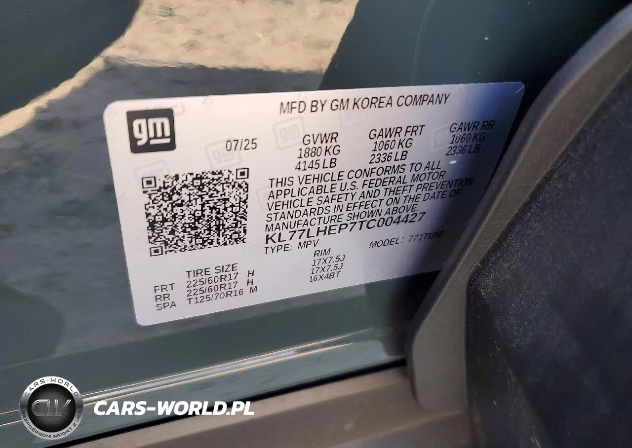 2026 Chevrolet Trax 1Lt VIN:KL77LHEP7TC004427 - 13