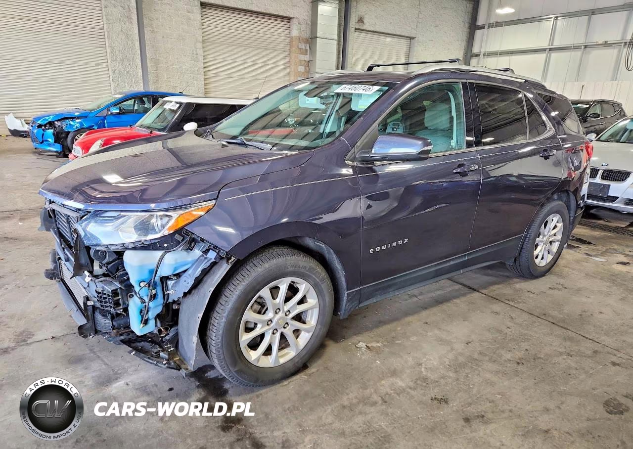 2018 Chevrolet Equinox Lt VIN:3GNAXSEV3JS580717 - 1