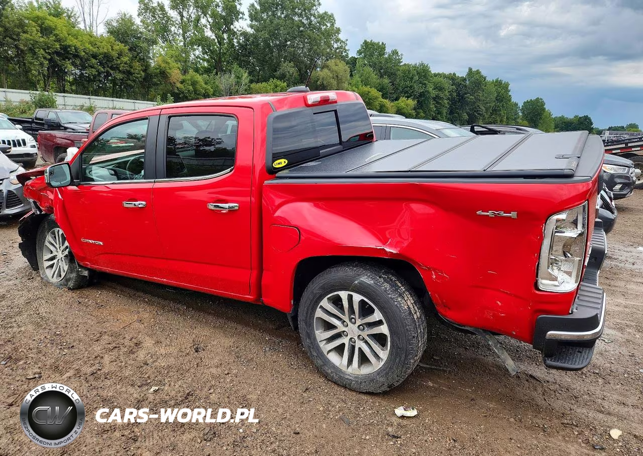 2016 GMC Canyon Slt VIN:1GTG6DE34G1172334 - 2