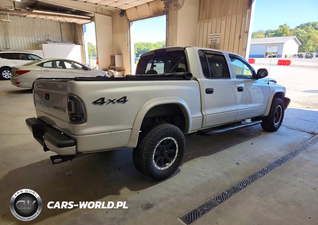 2004 Dodge Dakota Quad Sport VIN:1D7HG38N74S504867 - 3