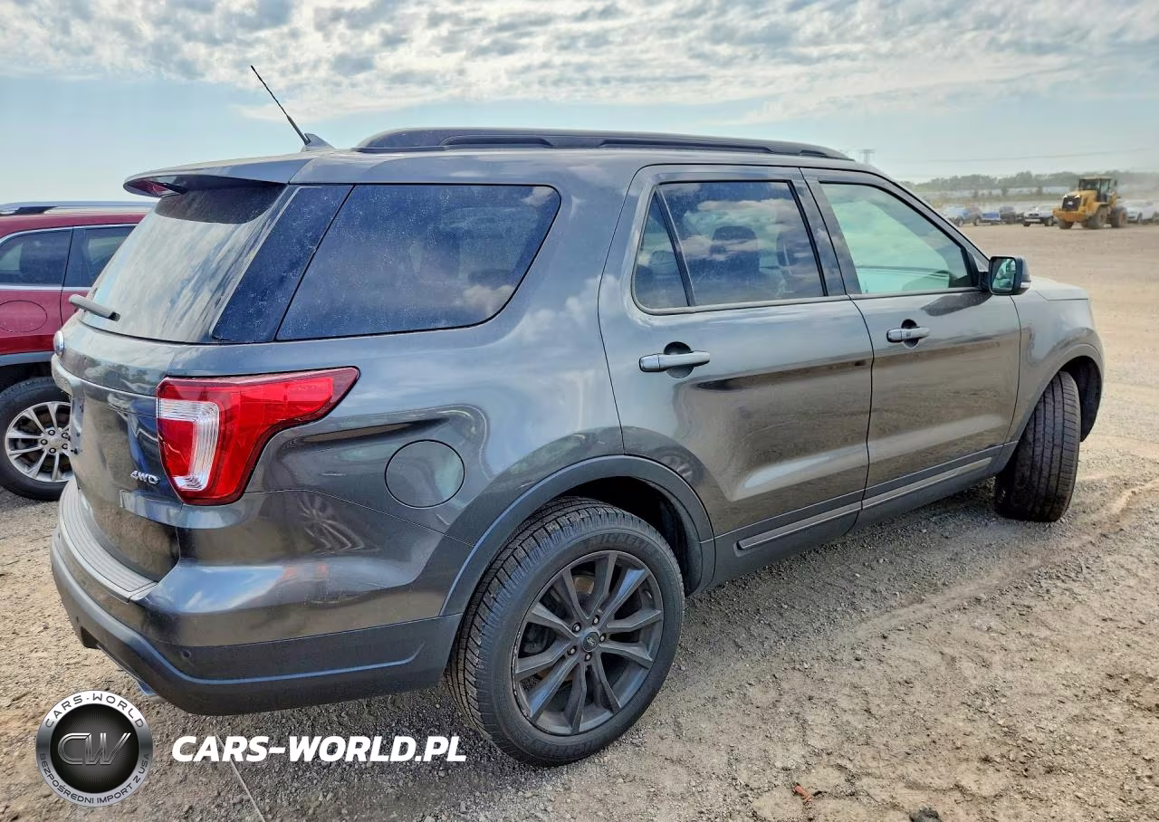 2018 Ford Explorer Xlt VIN:1FM5K8D81JGC52553 - 3