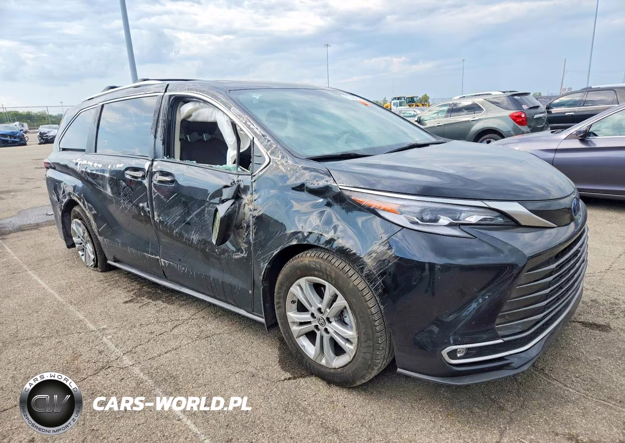 2022 Toyota Sienna Platinum 7-Passenger VIN:5TDESKFC2NS067507 - 4