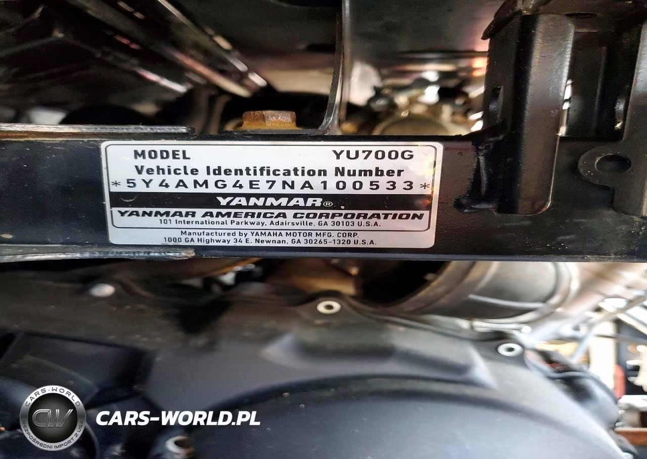 2022 Yamaha Orv VIN:5Y4AMG4E7NA100533 - 10