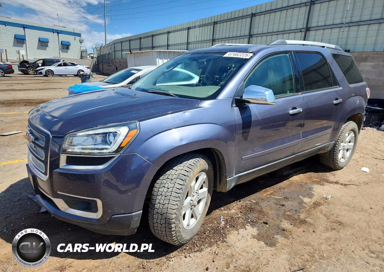 2014 GMC Acadia Sle VIN:1GKKRNED6EJ216593 - 1