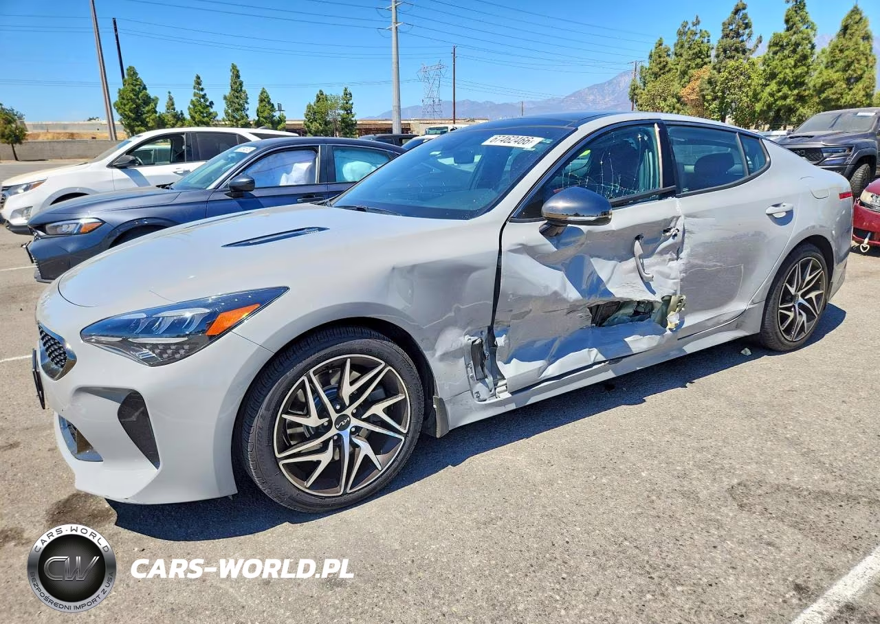 2022 Kia Stinger Gt Line VIN:KNAE35LD5N6102985 - 1