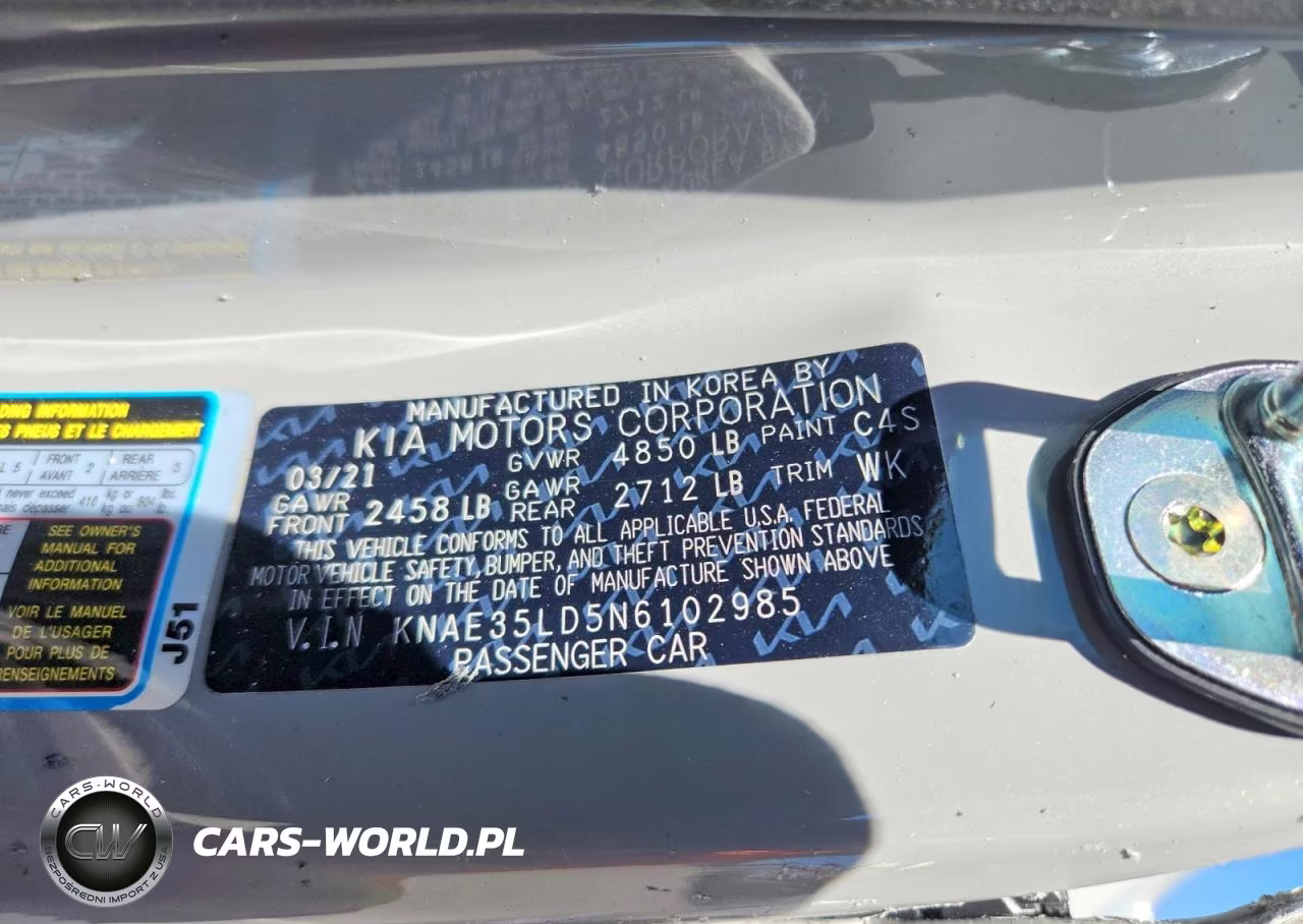 2022 Kia Stinger Gt Line VIN:KNAE35LD5N6102985 - 12